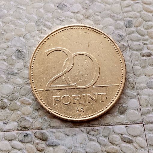 20 форинтов 1995 года Венгрия. Третья Республика.