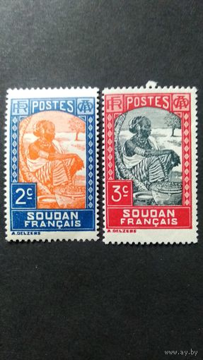 ФРАНЦИЯ. Французский Судан\602фе\ 1931 этнография.