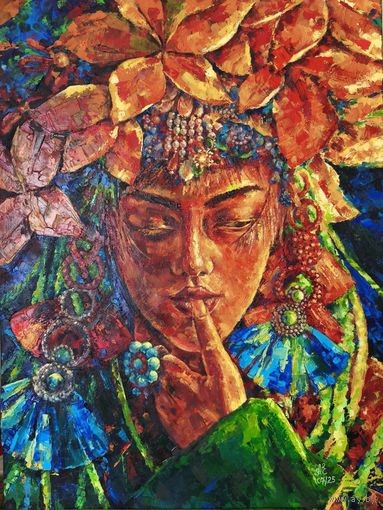 Тихий шёпот. Картина маслом