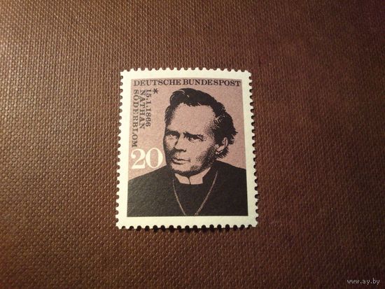 Германия  1966 г.Ларс Олоф Юнатан Сёдерблум .