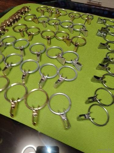 Кольца алюминевые для штор из СССР 30 шт.