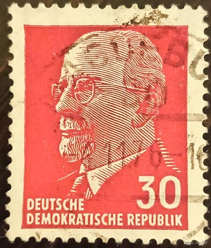 ГДР 1961. Президент ГДР Вильгельм Пик