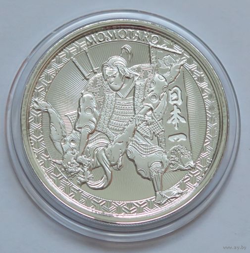 Самоа 2020 серебро (1 oz) "Легенды Японии"