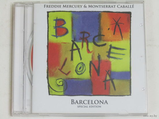 Диск. СD-диск. Компакт-диск. Freddie Mercury, Montserrat Caballe - Barcelona        (6)
