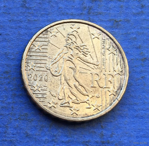 Франция 10 евроцентов 2020