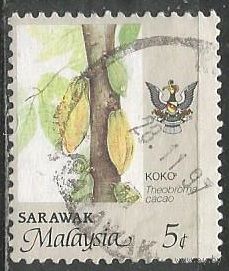 Малайские штаты(Саравак). Какао. 1986г. Mi#248.
