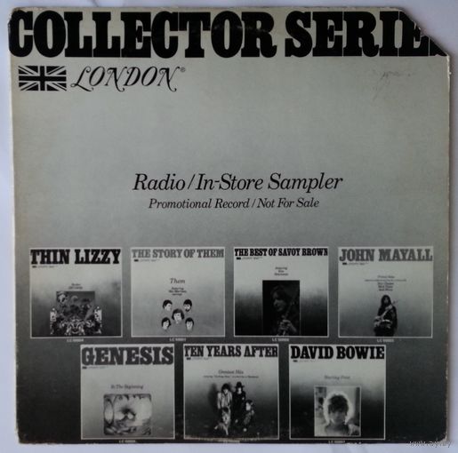 LP Various, David Bowie in – Collector Series - Radio/In-Store Sampler (1977) Rock, Blues
