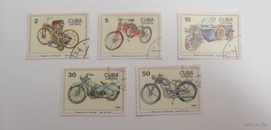Куба 1985.  100-летие мотоцикла
