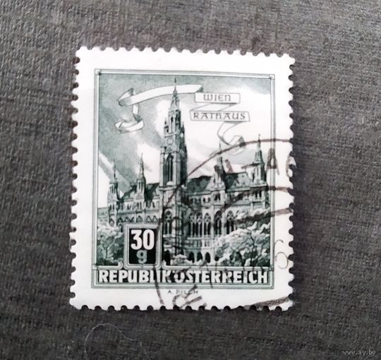 Марка Австрия 1962 год Архитектура