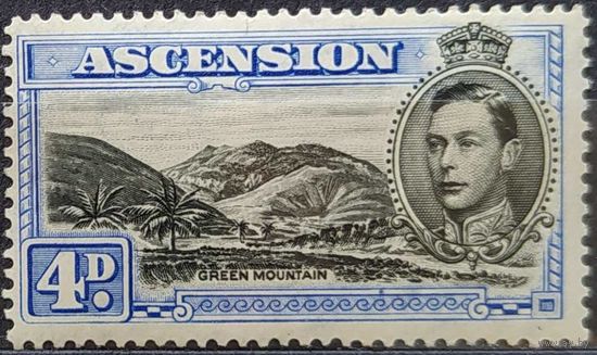 Британские колонии. Остров Вознесения, 1938-49 г. SG42d MH