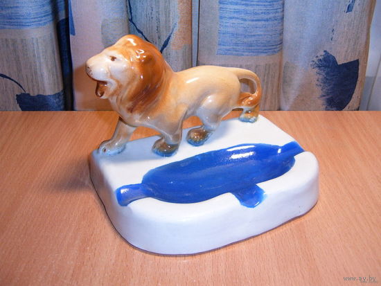 Лев. пепельница.+ тигр.