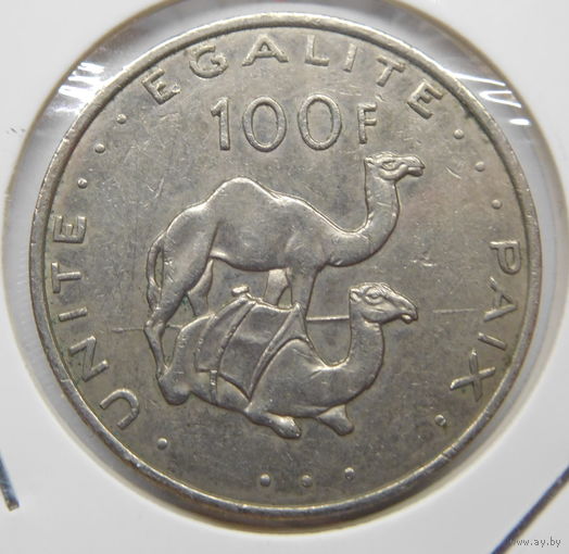 Джибути 100 франков 2010 г