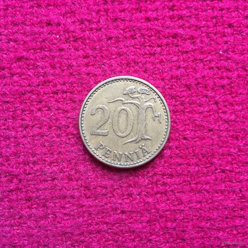 Финляндия 20 пенни 1963 г.