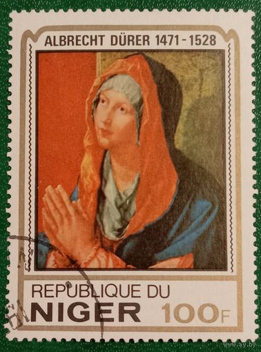 Нигер. Картина Альбрехта Дюрера под названием Молящаяся Мария