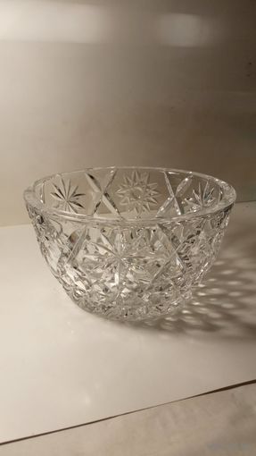 Салатница, Хрусталь СССР, Лот 11 СРЕДНЯЯ