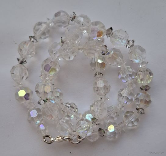 Бусы Aurora Borealis,  70-е годы,  Чехословакия