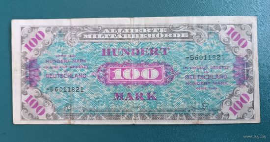 100 марок 1944      Оккупационные эмиссии