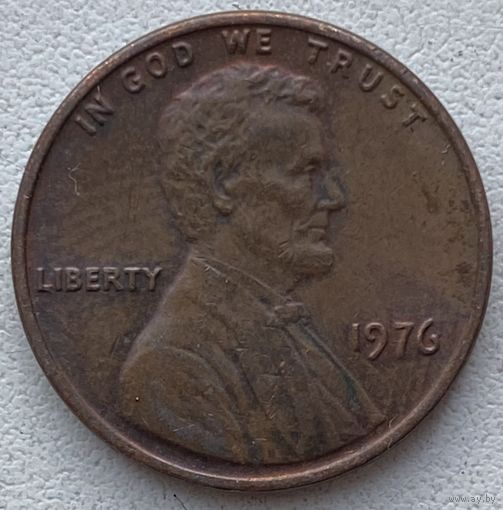 США 1 цент 1976 г.