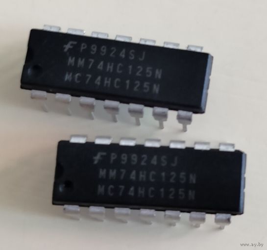 Микросхема MM74HC125N