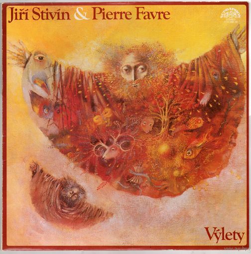 2LP Jiri Stivin & Pierre Favre 'Vylety' (Free Jazz)