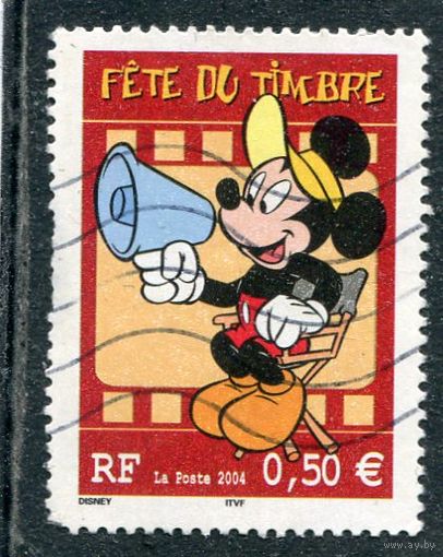 Франция. Персонажи Диснея. Микки Маус