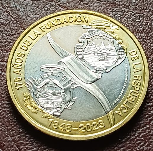 Коста-Рика 500 колонов, 2023 175 лет основанию Республики    ( 2-8-2 )