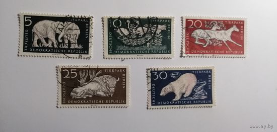 ГДР 1956. Берлинский зоопарк