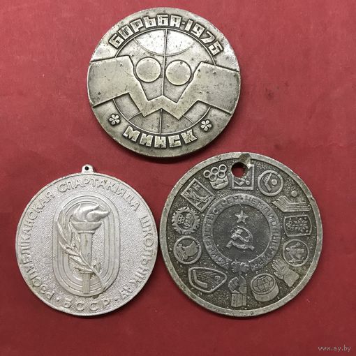 Настольные медали.спорт.цена за все.