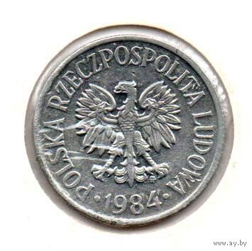 НАРОДНАЯ РЕСПУБЛИКА ПОЛЬША. 50 ГРОШЕЙ 1984. В холдере