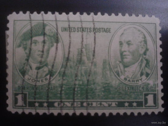 США 1936 капитаны и парусники