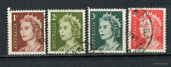 Австралия - 1966 - Королева Елизавета II - [Mi. 358-361] - полная серия - 4 марки. Гашеные.  (Лот 11HE)-T41P1