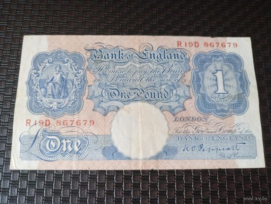1 фунт 1940-1948 годов , Великобритания