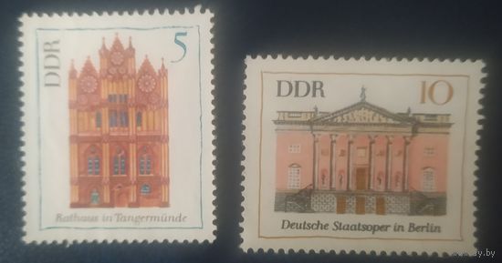 ГДР 1969 архитектура 2 и 6
