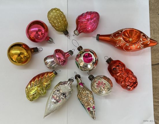 Елочные игрушки СССР цена за все