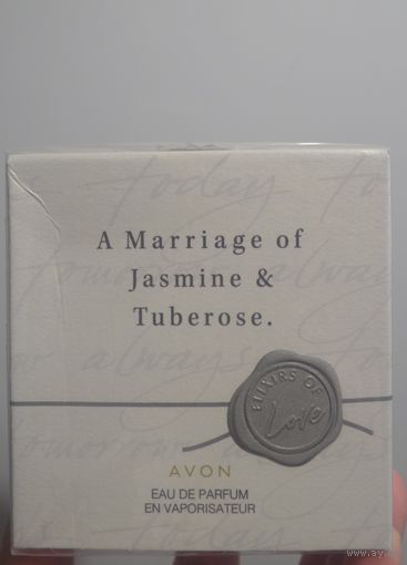 AVON / A Marrige of Jasmine & Tuberose / Today-Tomorrow-Always. Снятость. ЗАПЕЧАТАНА. Парфюмерная вода.           #духи