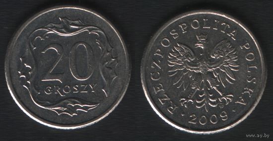 Польша y280 20 грош 2009 год (mw) (_alb2