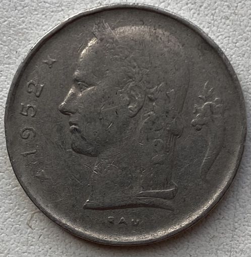 Бельгия 1 франк 1952 г. Belgie