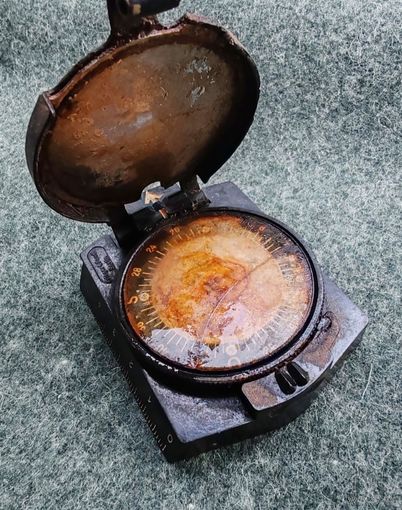 Армейский компас. Вермахт. Оригинал.