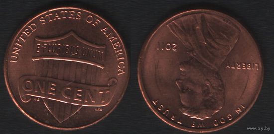 США km468 1 цент 2011 год (-) (_4 ТОРГ ЛЮБОЙ