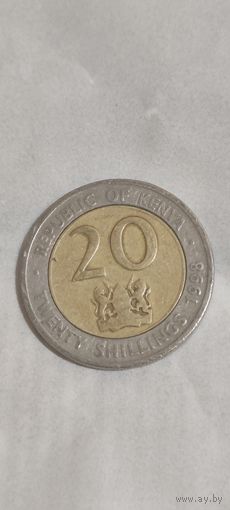 Кения 20 шиллинг 1998