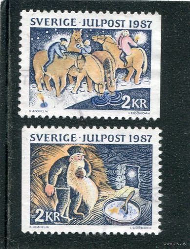Швеция. Рождество 1987