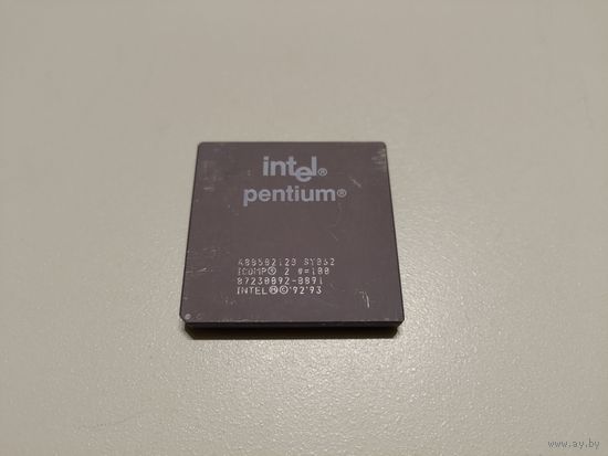 Процессор Intel Pentium 120 MHz