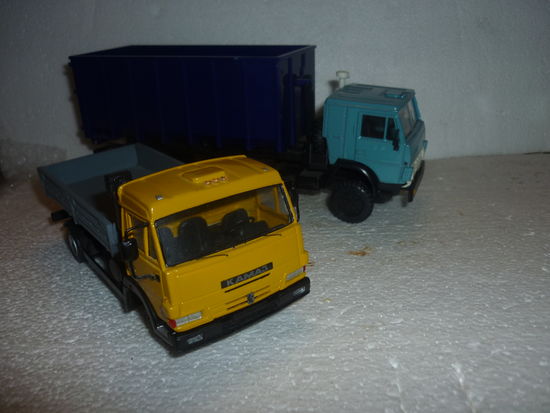 Модель авто "КАМАЗ 4308". 1:43.