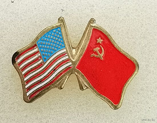 Партнерство США - СССР. Флаги