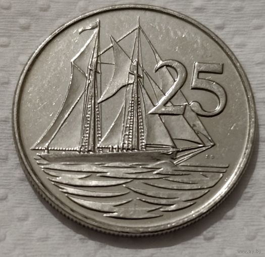 Каймановы острова 25 центов, 2008 (14-6-15)