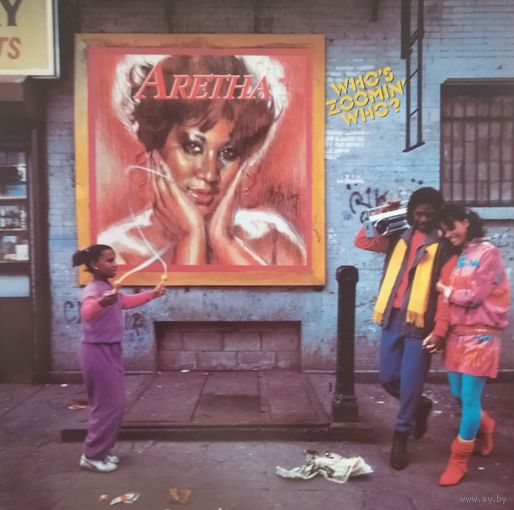 ARETHA FRANKLIN /Who's Zoomin'Who?/1985, RCA, LP, EX, Germany