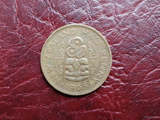 1/2 пенни Новая Зеландия 1965 г.