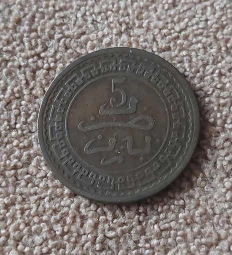 Марокко 5 мазун, 1321 (1903)