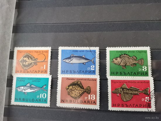 Болгария 1965г. Рыбы*