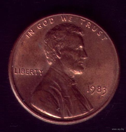 1 цент 1983 год США